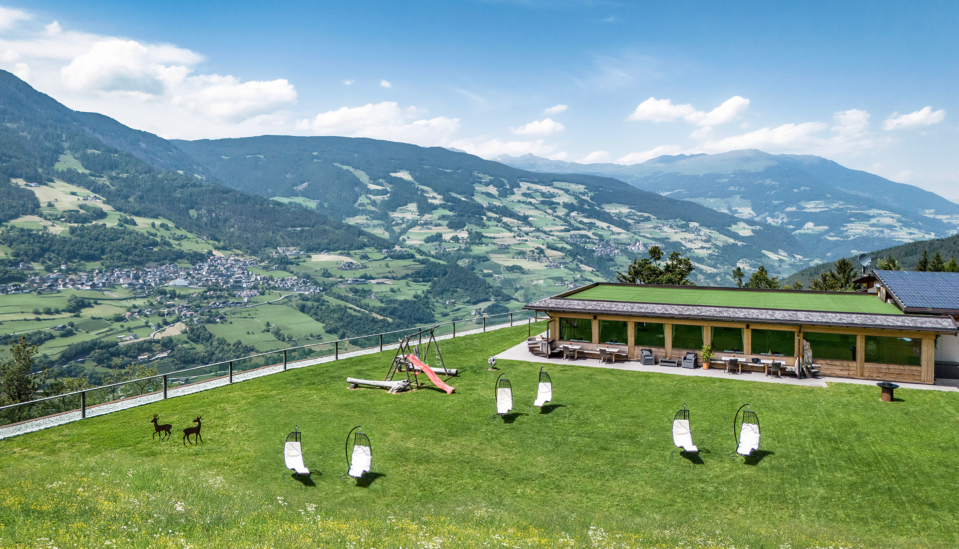 Moarlhof panoramic location in South Tyrol